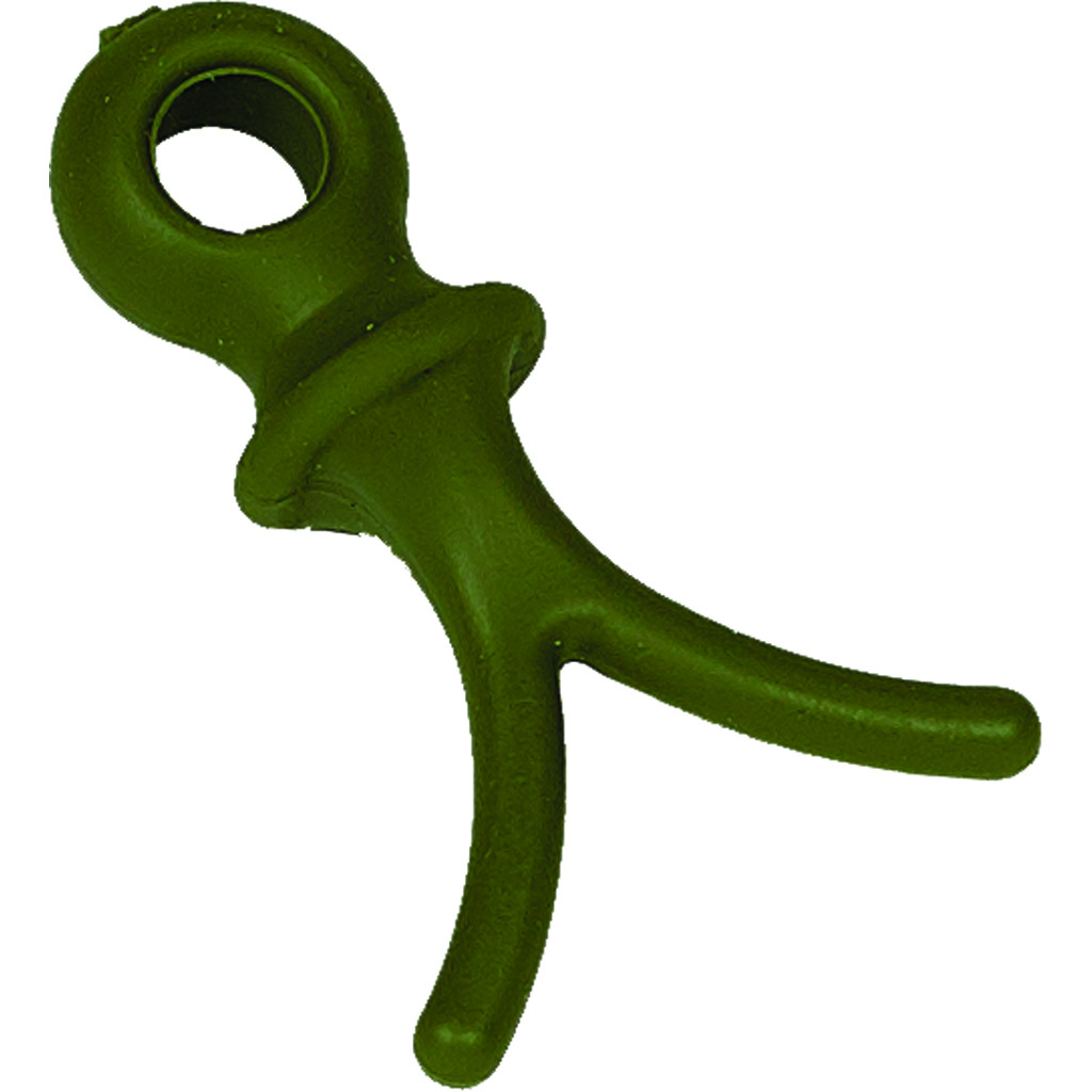 Pine Ridge Wishbone Dampener Olive Green 4 pk | Model 2725-OG | 14 Grains | Noise & Vibration Reduction | Easy Installation