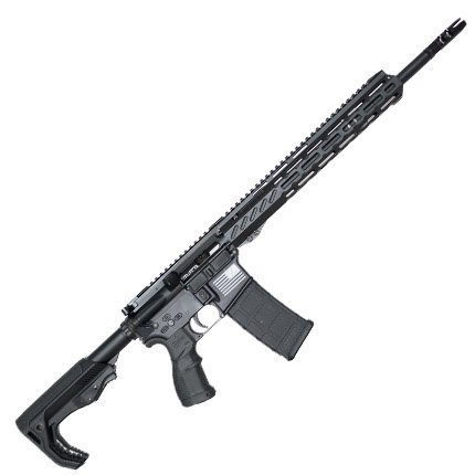 FosTech Tech 15 Upper & Lower Receiver Set with Mach 2 Rail, Black Nitride BCG, Sabre Grip, Tomahawk Stock & Echo Sport Trigger - Includes 30-Round Mag - Fostech - 5.56 NATO