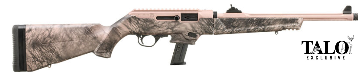Ruger PC Carbine 9mm 16.12in 17rd Rose Semi-Auto Rifle (19142)