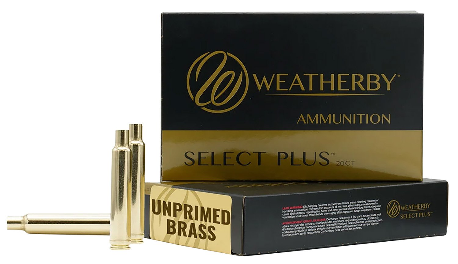 Weatherby BRASS65RPM20CT Select Plus 6.5 RPM Rifle Brass 20ct - Weatherby - BRASS