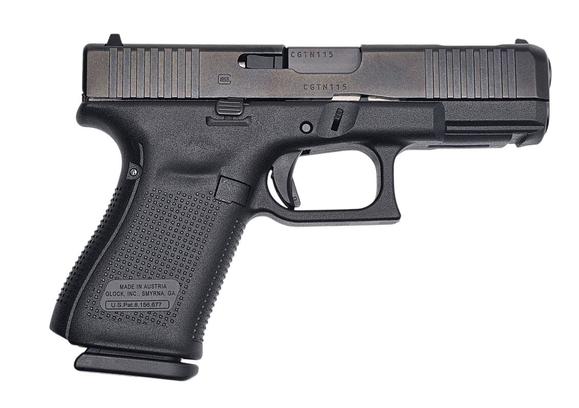 Glock PV1959203 G19C V G5 9mm 4.02" nDLC Semi-Auto Pistol