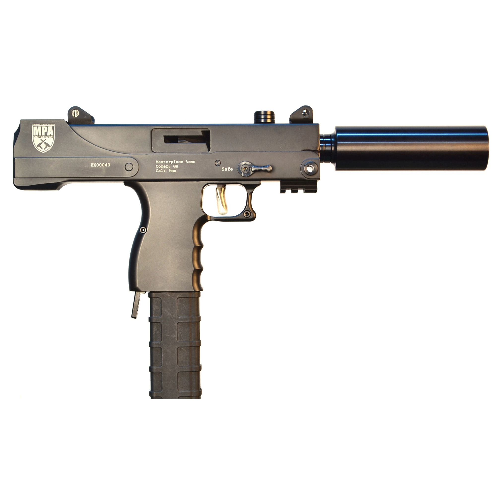 MasterPiece Arms MPA30T 9mm 5.5 In Threaded 30+1 Black Cerakote