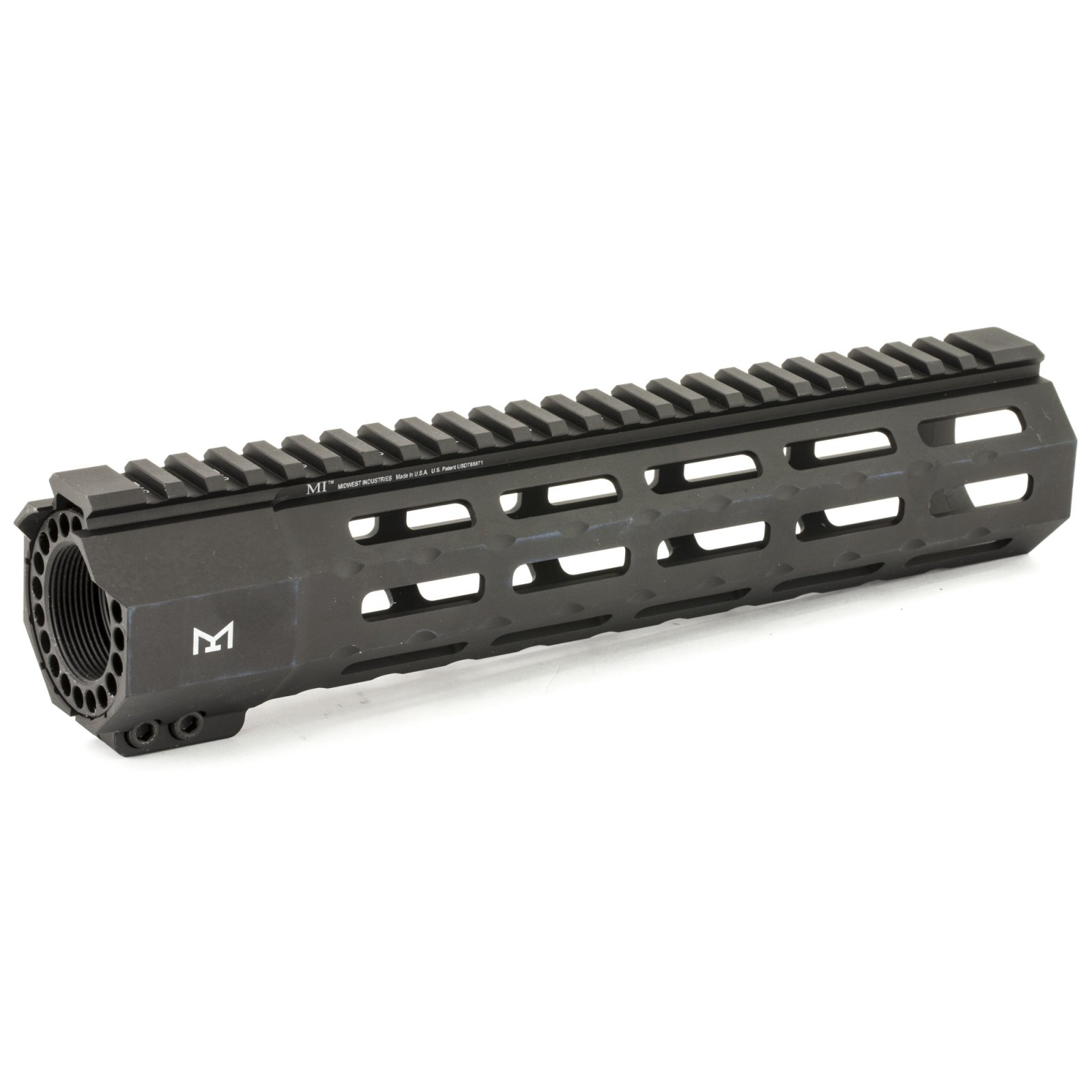 Midwest Industries MI-SP10M Handguard 10.5 in Black 6061 Aluminum M-LOK