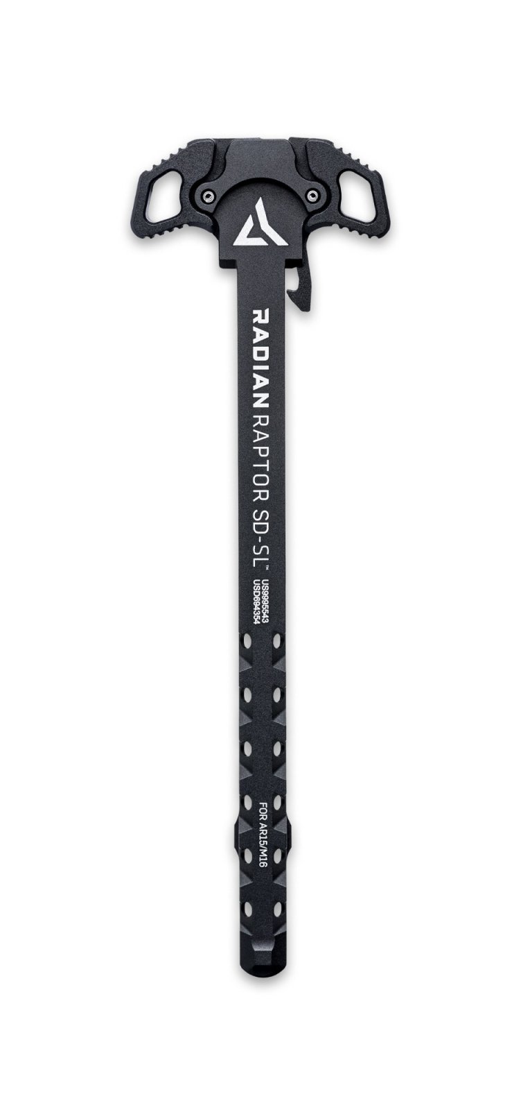 Radian R0278 Raptor SD-SL Charging Handle 5.56 Black Ported Slimline - Radian Weapons - 5.56 NATO Design
