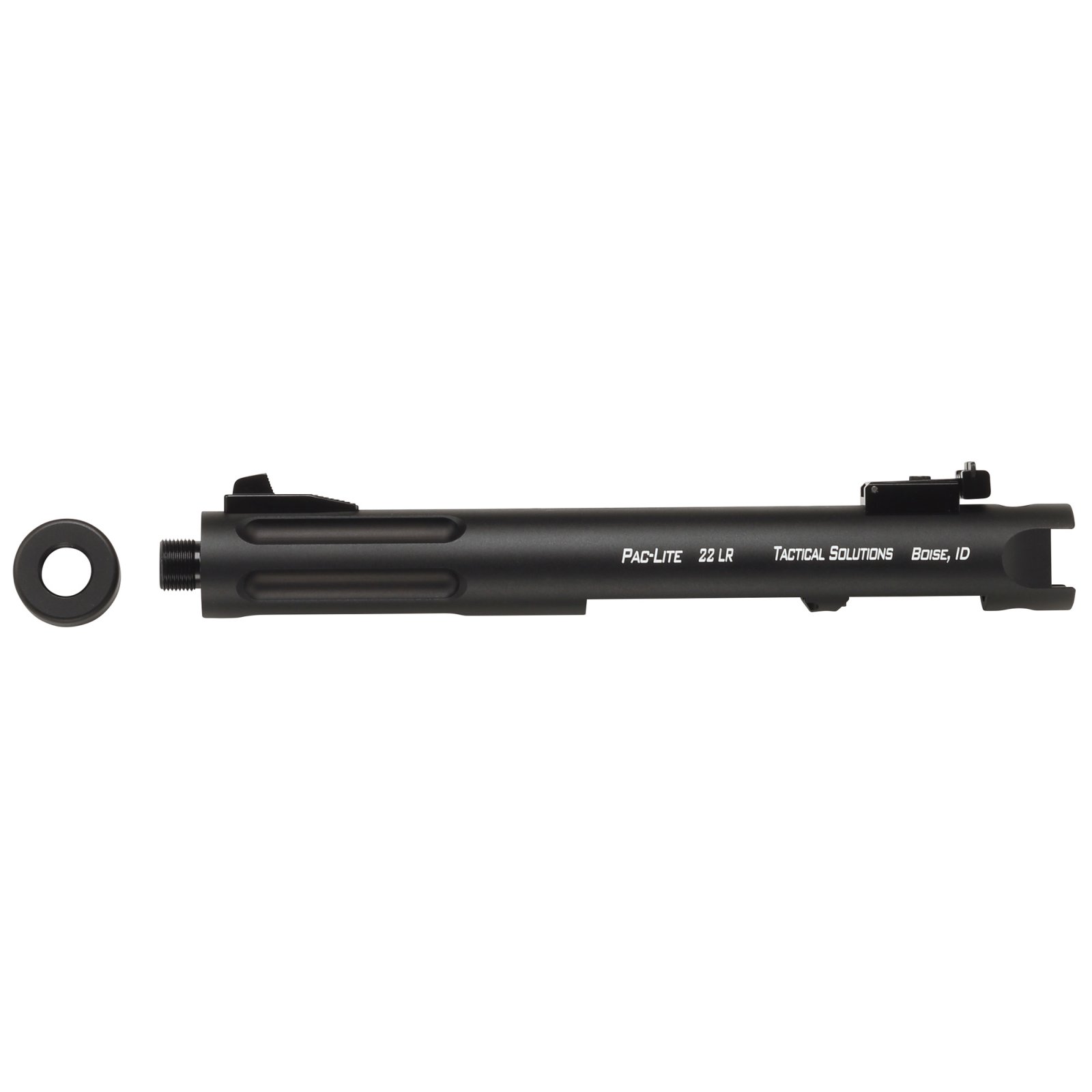 Tactical Solutions PL45TEMBRF 4.5" .22LR Threaded Barrel Matte Black