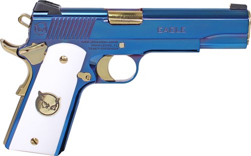 Iver Johnson Eagle 1911 .45 ACP 8Rd Ultramarine Finish - Iver Johnson - .45 ACP/Auto