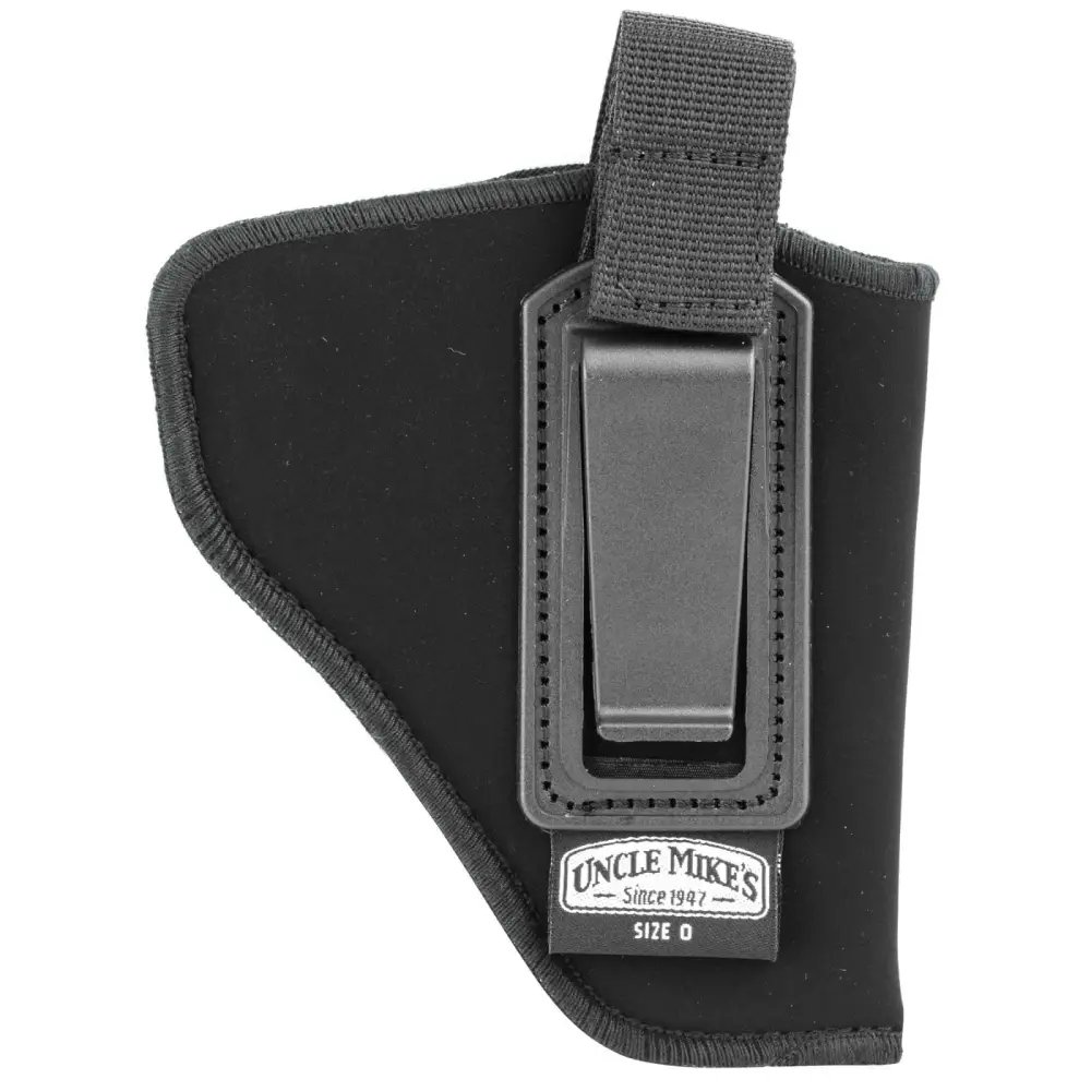 Uncle Mike's Sidekick Holster 76001 Right Hand Black Nylon 2-3in DA Revolve - Uncle Mike's
