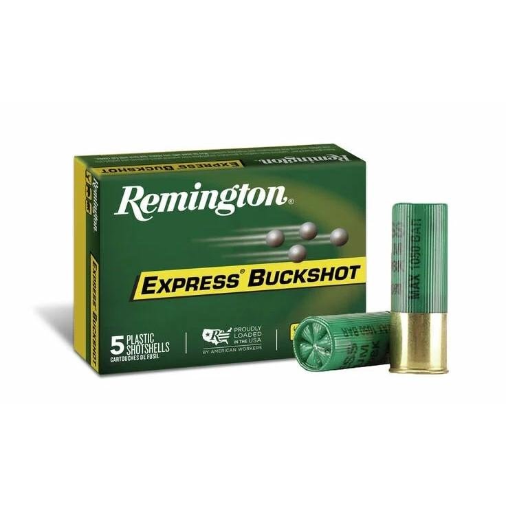 Remington 20626 Express Buckshot 12 Gauge 2.75 in 27 Pellets #4 Buckshot