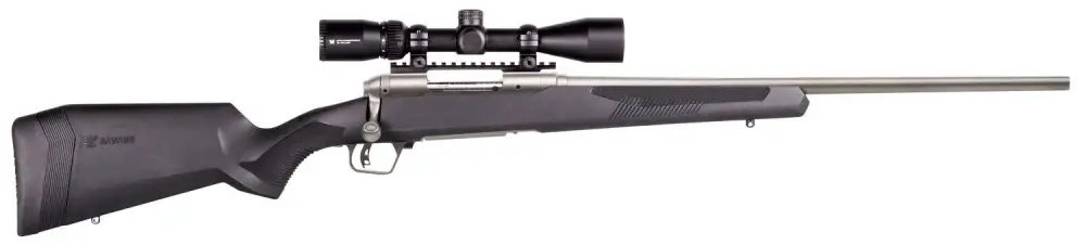 Savage 110 Apex Storm XP 350 Legend 18 in Matte Stainless 4 Round Bolt - SAVAGE ARMS - 350 Legend