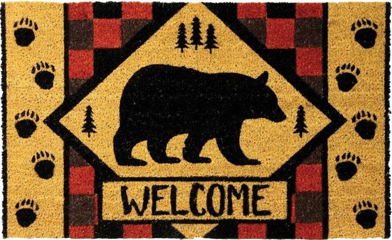 R.EDGE 2540 Natural Coir Doormat 30 In x 18 In PVC-Backed