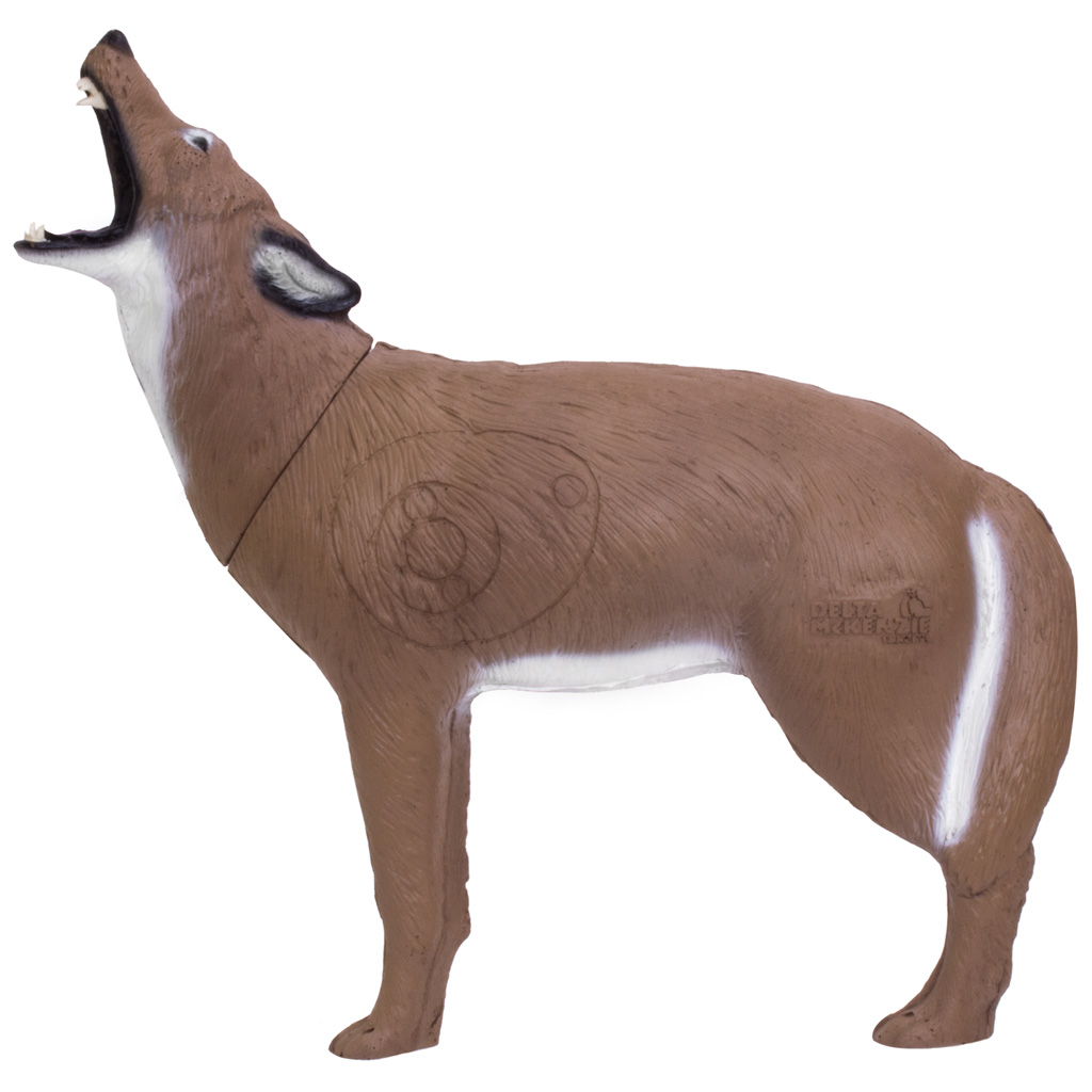 Delta McKenzie 50535 Backyard 3D Howling Coyote Target, Self-Healing Foam