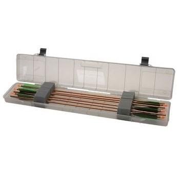 MTM Compact 18-24 Arrow Case 36.25L x 7.5W 3D Clear Smoke Black