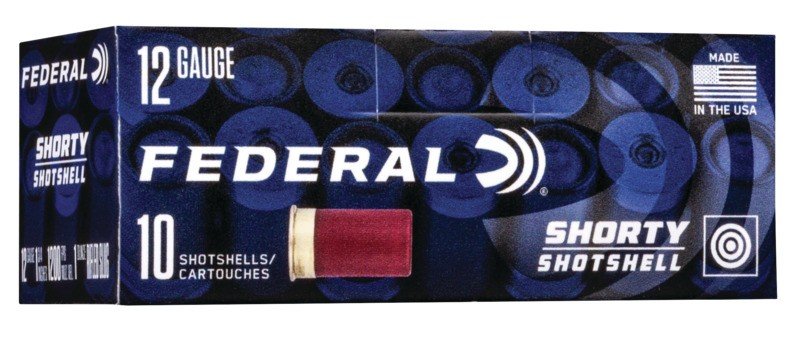 Federal Premium Shorty Mini SH129RS: 12 Gauge, 1.75" 1oz Rifled Slug Shot, 10 Rounds Box, High Velocity - Federal Premium Ammunition - SLUG