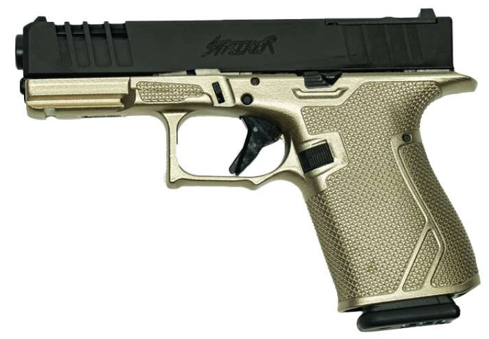 GLFA GL19GPLT 9MM 4" 15RD Black Slide Platinum Frame RMR Ready - Great Lakes Firearms - 9mm Luger (9x19 Parabellum)