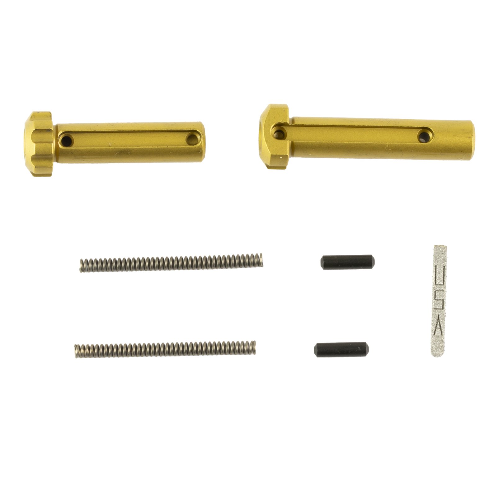 Lantac 01LPUPSTIN AR-15 Ultimate Takedown Pin Set TiN Finish Gold