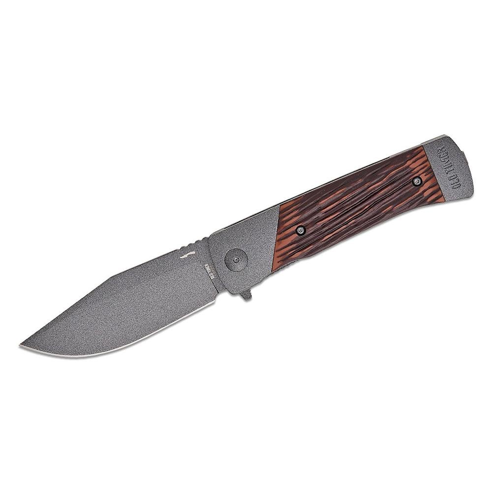 Buy Old Timer Frontier Manual Folding Knife 3-1/2 Clip Point Blade Rosewood online