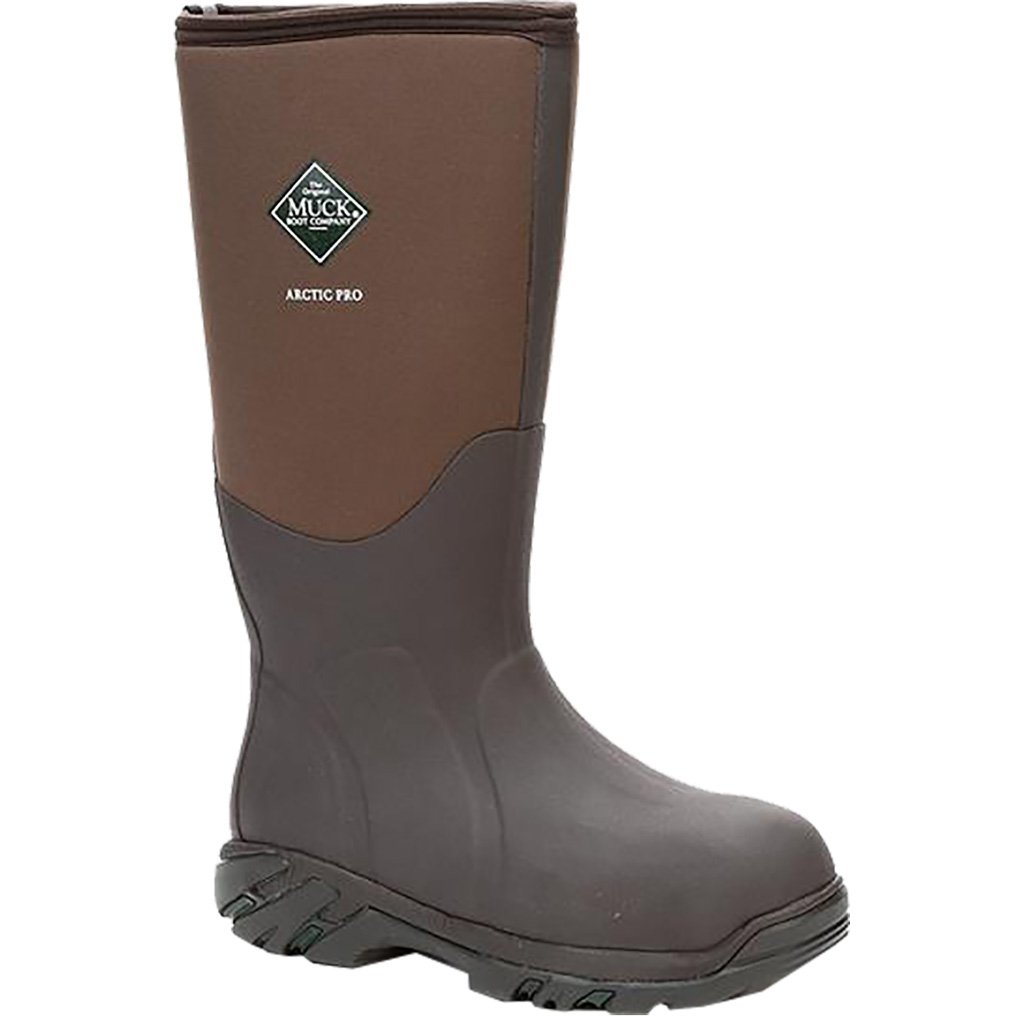 Muck ACP-998K-BRN-130 Arctic Pro Boot Bark 13, Waterproof, -60 degF Rated