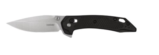 KERSHAW BONNEVILLE KNIFE PLAIN EDGE MANUAL OPEN-BLACK *BOX* (NEW 2026)