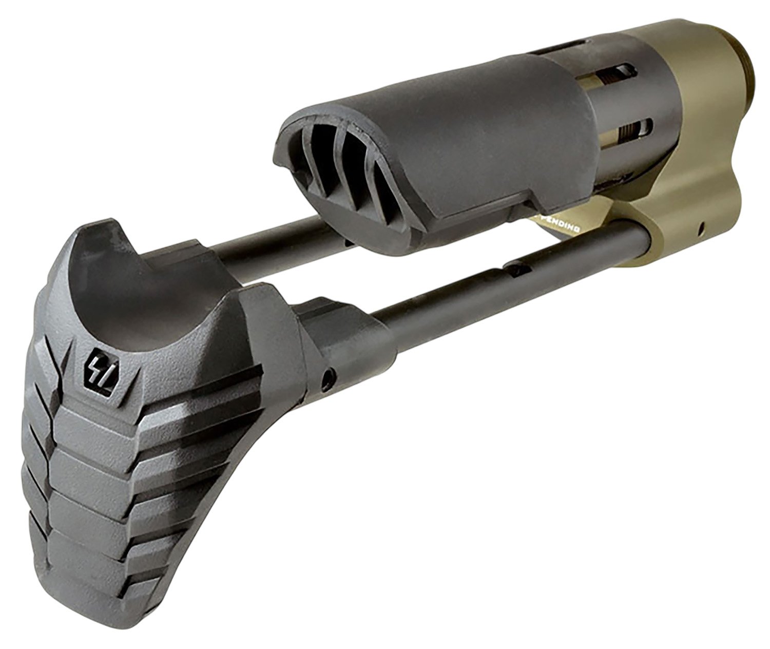 Strike Viper PDW Stock VIPERPDWFD Black Synthetic Flat Dark Earth - Strike Industries