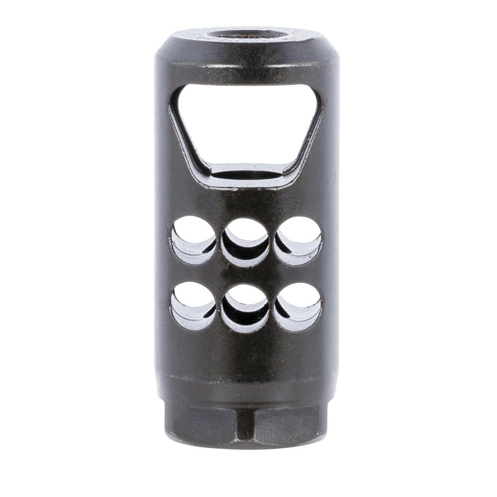 Ruger 90698 Hybrid Muzzle Brake .35 Cal 1/2"-28 TPI Matte Black Steel