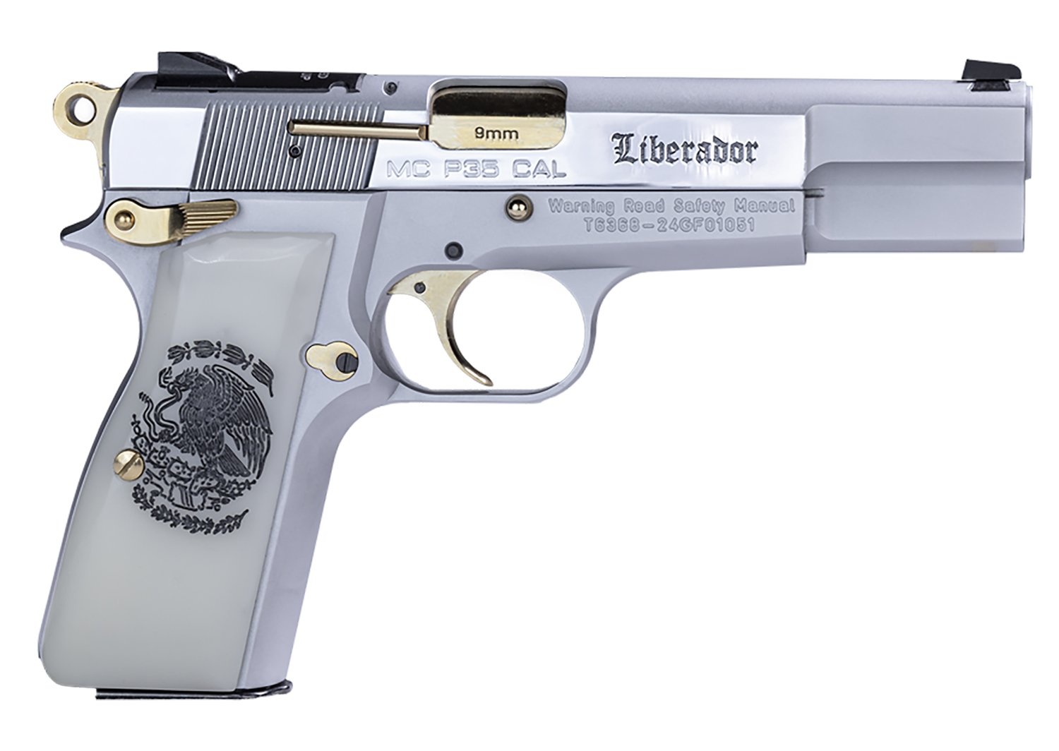 Girsan MCP35 CAL Liberador Semi-Automatic Pistol 9mm Luger 4.87" Barrel - EAA - 9mm