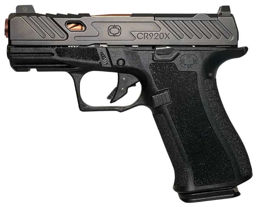 Shadow Systems CR920X Elite 9mm Optic-Cut Fluted Bronze Barrel 3.41" 15-Round Pistol - Shadow Systems - 9mm