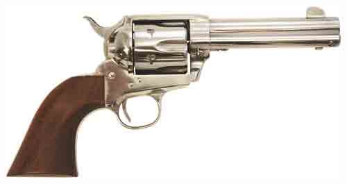 Cimarron PP4503 Frontier .38/.357 Revolver 4.75" Stainless Walnut Grip