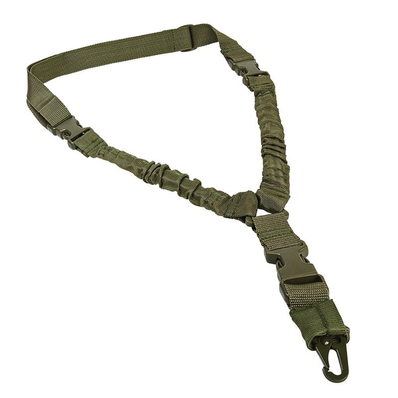 NcStar ADBS1PG Vism Dlx AR Bungee SinglePtSling Green