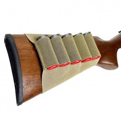 Buy NcStar CVSSG2994T Vism Shotgun Stock Shell Pouch Tan online