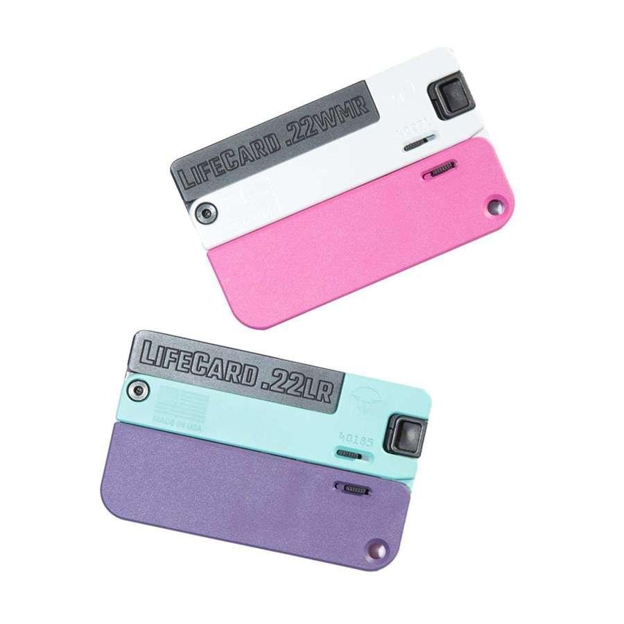 LifeCard Covert Clown Handgun .22 WMR Single Shot 2.5" Barrel Confetti - Trailblazer Firearms LLC