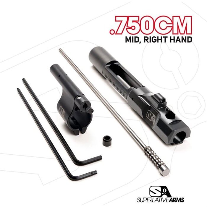 Superlative Arms SABO-PS-RFD-M750CM AR-15 Piston System .750" Gas Block