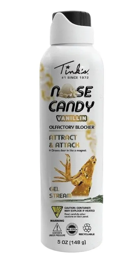Tinks Nose Candy Vanilla Scent Gel Stream 5oz Air Freshener - Tink's