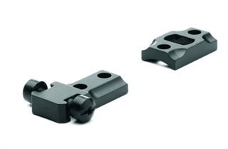 Leupold STD Ruger American 2-pc Base, Matte Black Steel