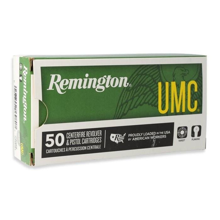 Remington UMC Target 40 S&W 165 gr Full Metal Jacket Ammo 50 Rounds