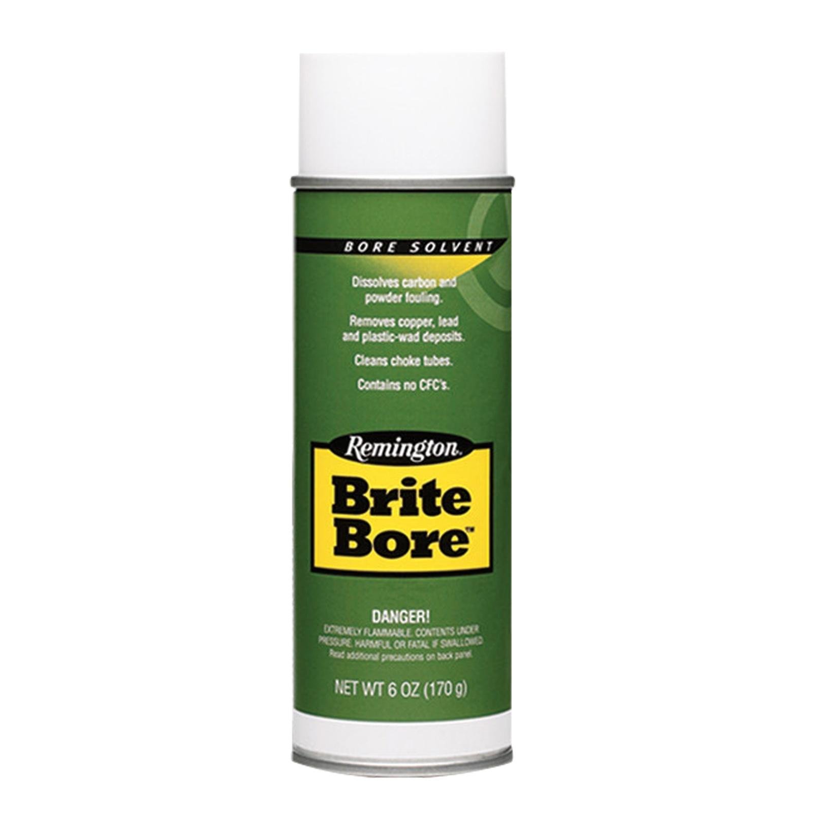 Remington Brite Bore 18394 Gun Cleaning Solvent 6 oz Low Odor CFC Free