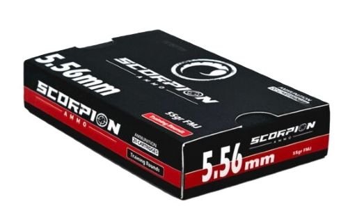 SCORPION 5.56X45 55GR FMJ 20RD