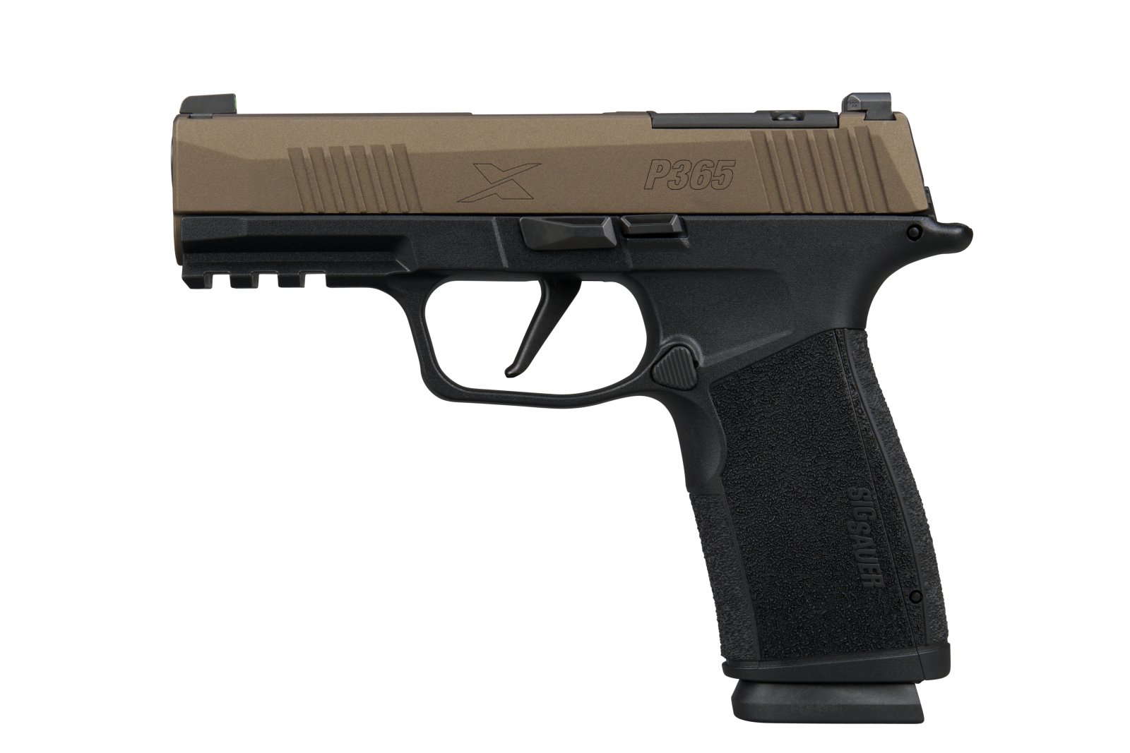SIG SAUER 365XCA-9-FBZXR3 P365 X-Series 9mm 3.7" 2-Tone Bronze Semi-Auto Pistol