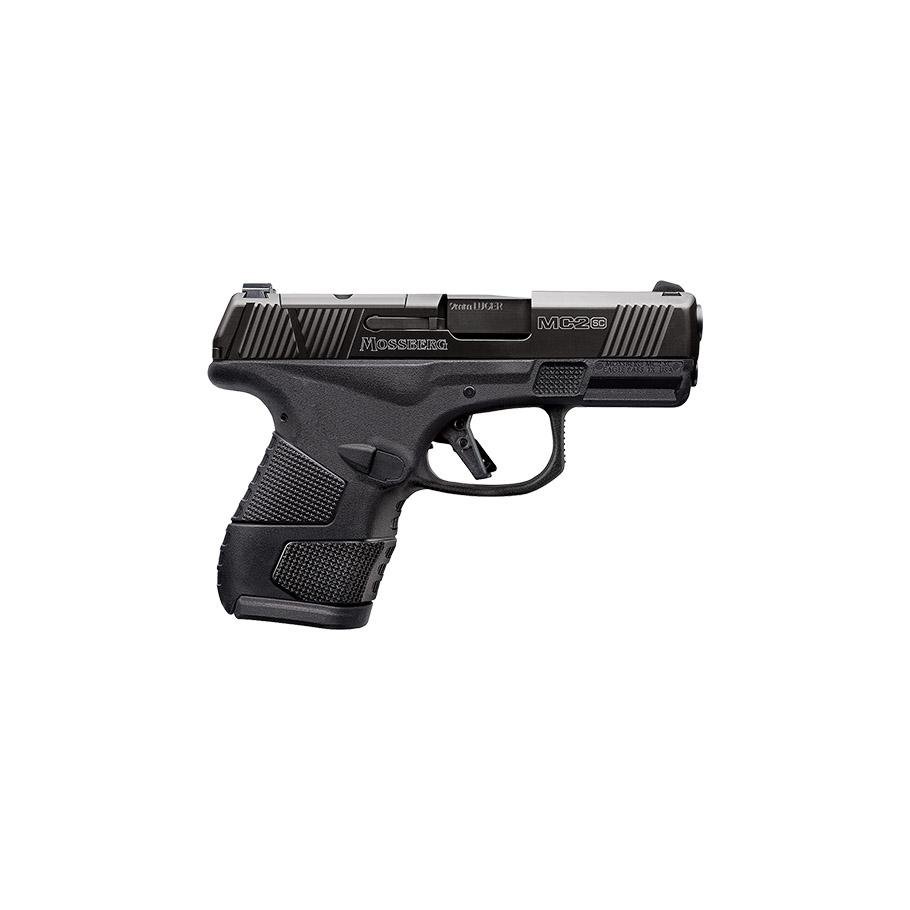 Mossberg 89045 MC2sc Sub-Compact 9mm Luger 3.40" 10+1 Matte Black DLC... - Mossberg - 9mm