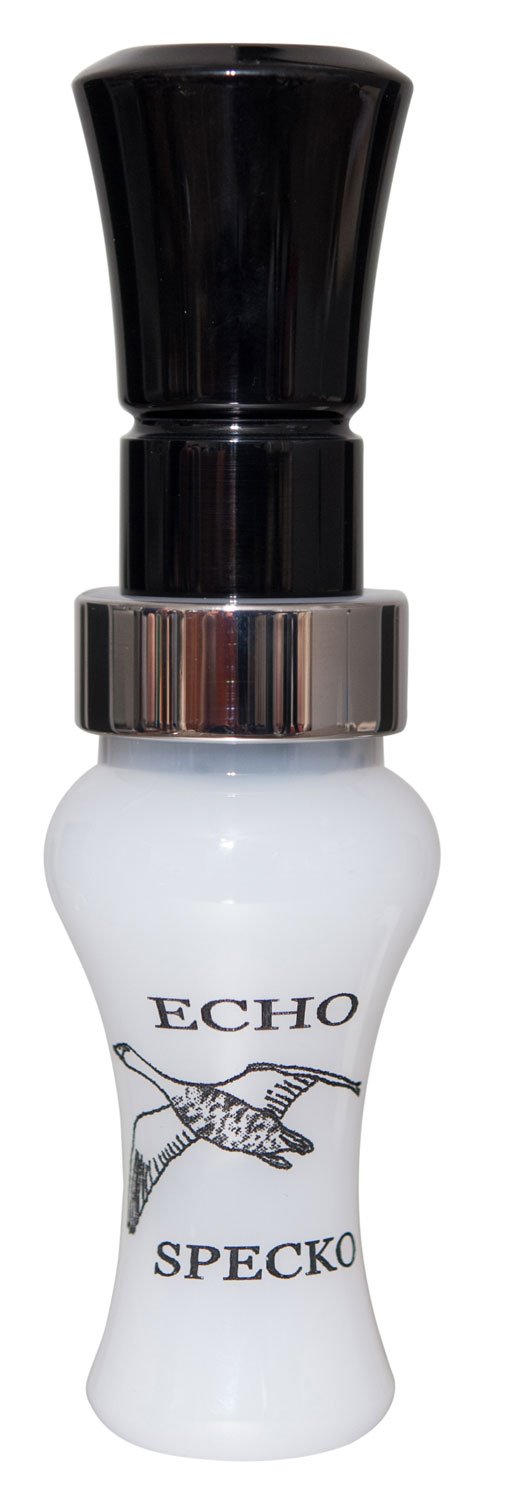 Echo 90011 Specko Acrylic Goose Call Black/Pearl Specklebelly Sounds - ECHO - GEESE