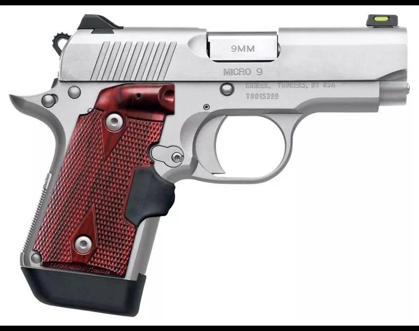 Kimber Micro 9 LG 9mm Pistol Stainless with Laser Grip - Kimber Manufacturing, Inc. - 9mm