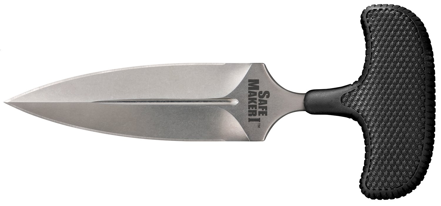 Cold Steel CS12DBST Safe Maker I 4.5" Spear Point AUS-8A Blade Knife