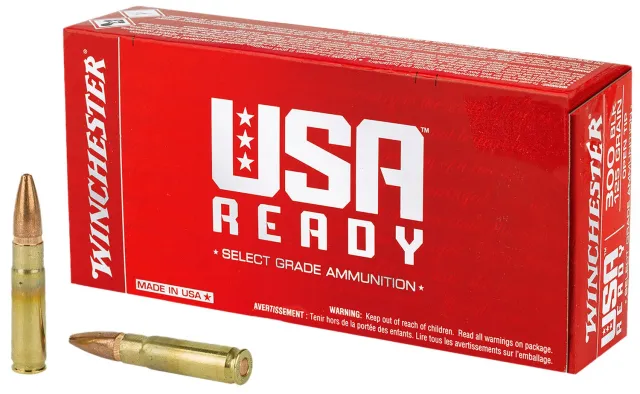 Winchester WBR68115 6.8mm Rem SPC 115gr FMJ Ammo 100/Box - Winchester for sale at TheGunDock
