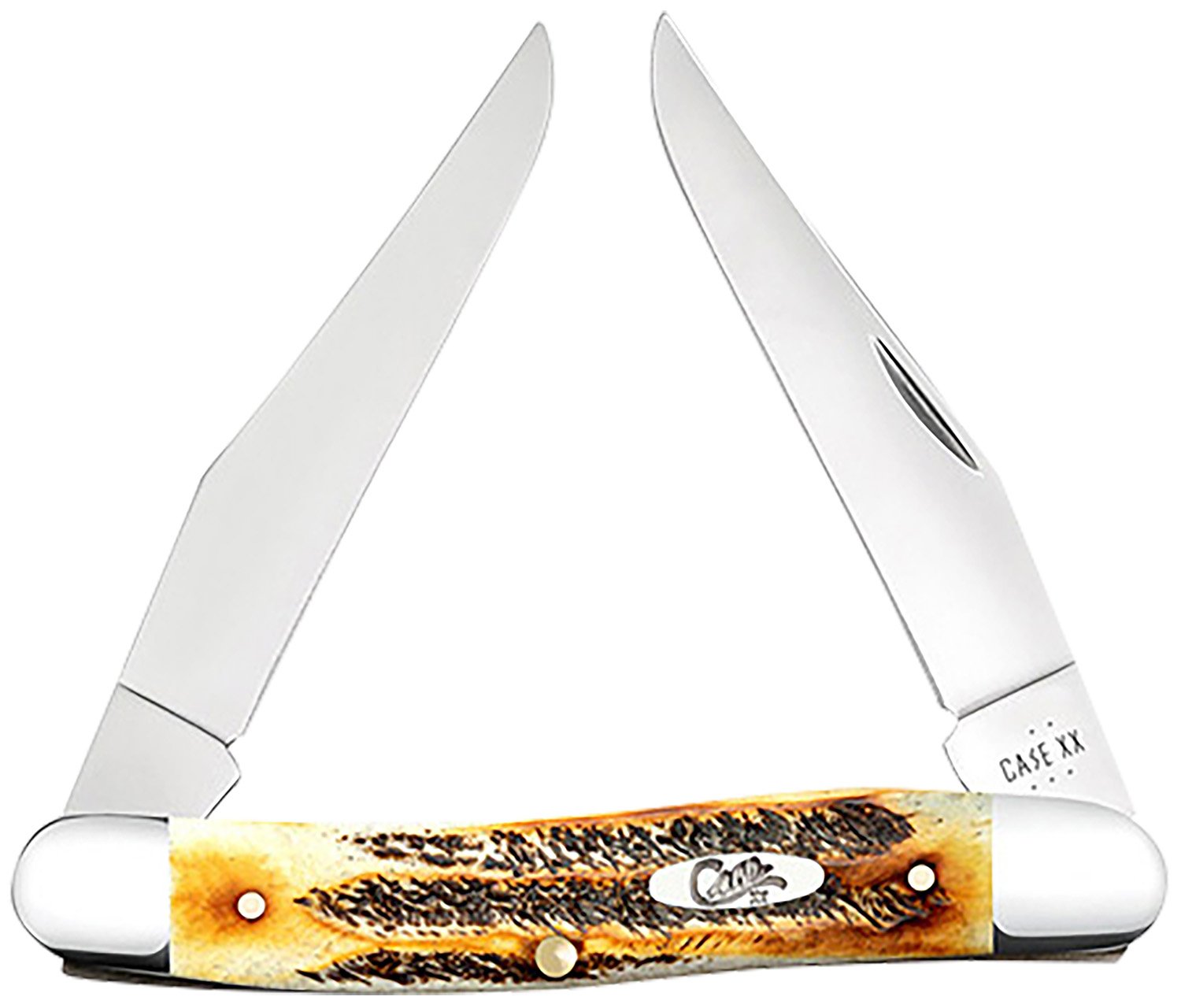 Case 65346 6.5 BoneStag Muskrat Knife - Case Cutlery - CLIP POINT
