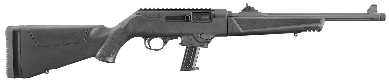 Ruger PC Carbine 9mm Luger 16.12 in Black Synthetic 10 Round Capacity - Ruger - 9mm