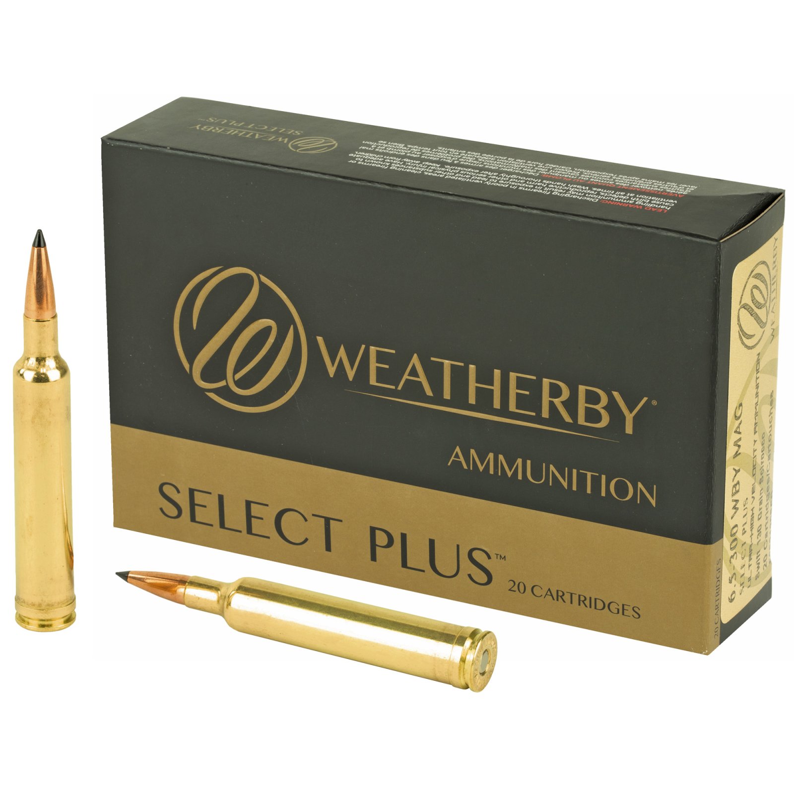 Buy Weatherby Select Plus 6.5-300 Wby Magnum 130gr Swift Scirocco 20rd Box Ammo online