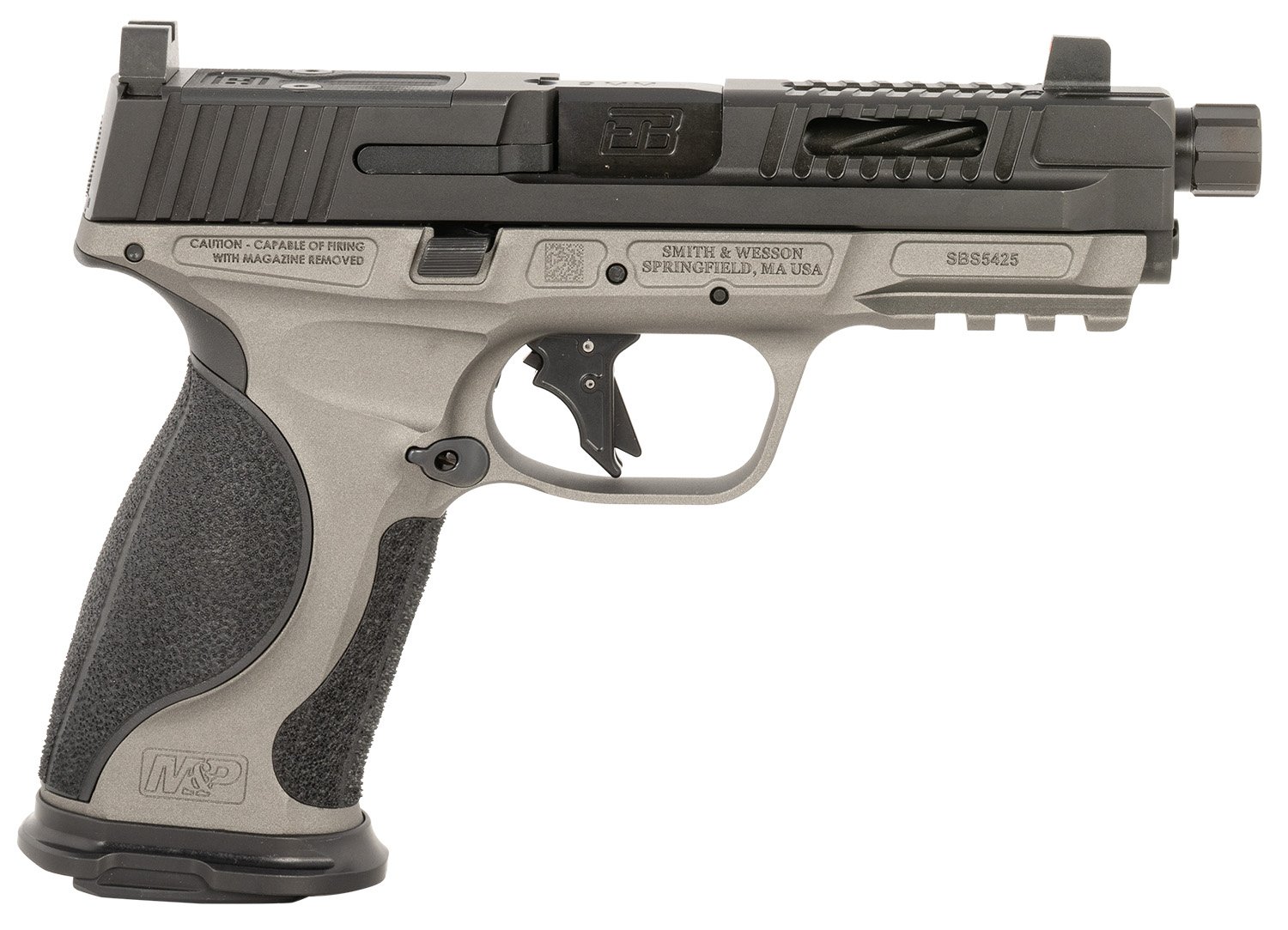 Ed Brown MPFMATCH Fueled M&P Match 9mm Luger 19+1 4.75" Black Nitride Ma... - Ed Brown - 9mm Luger (9x19 Parabellum)
