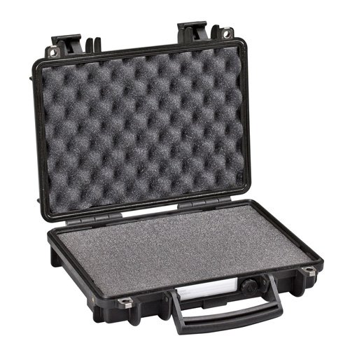 Explorer Case 3005.B Single Pistol Case Black with Pre-Cubed Foam