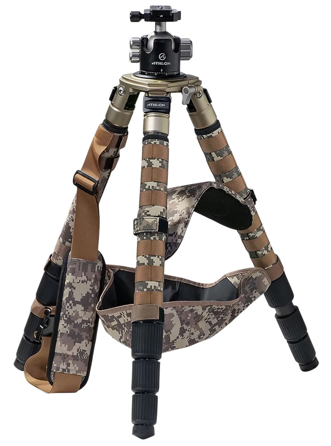 Athlon Midas CF32 Carbon Fiber Tripod 10-Layer Arca Ball Head 5.7lb