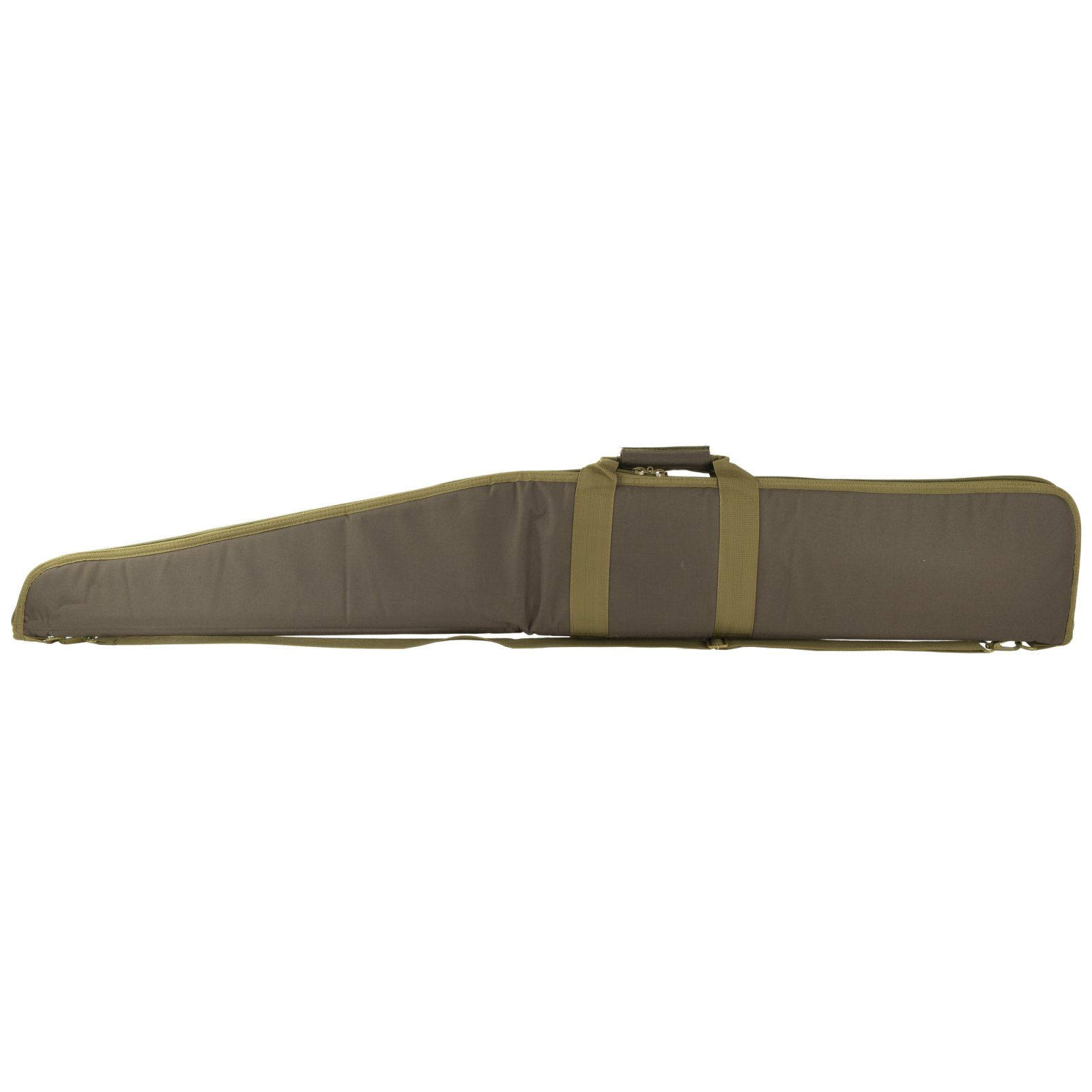 NcStar CVSHW2958-54 Shotgun Case, Brown Nylon, 54", Lockable Zipper, Strap - NcSTAR