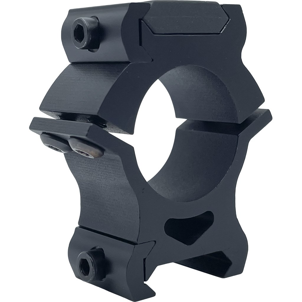 H1 VersaRing Universal Scope Rings 1" Black Aluminum Low/Med/High